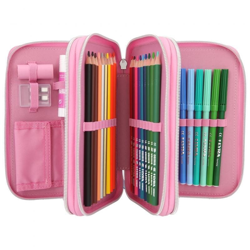 Podświetlany Piórnik Szkolny z Wyposażeniem Led - TOPModel