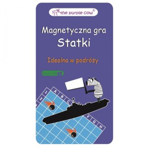 Gra magnetyczna Statki - The Purple Cow