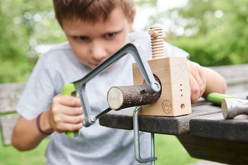Piła do Cięcia Drewna i Metalu dla Dzieci Terra Kids - Haba