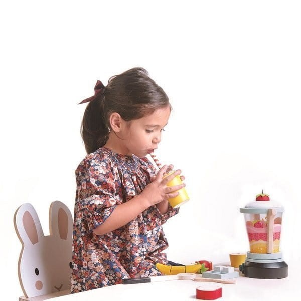 Drewniany Blender z Akcesoriami Mini Chef - Tender Leaf Toys