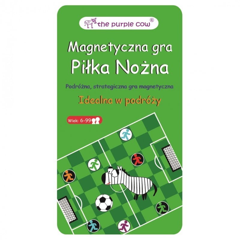 Gra magnetyczna Piłka nożna - The Purple Cow