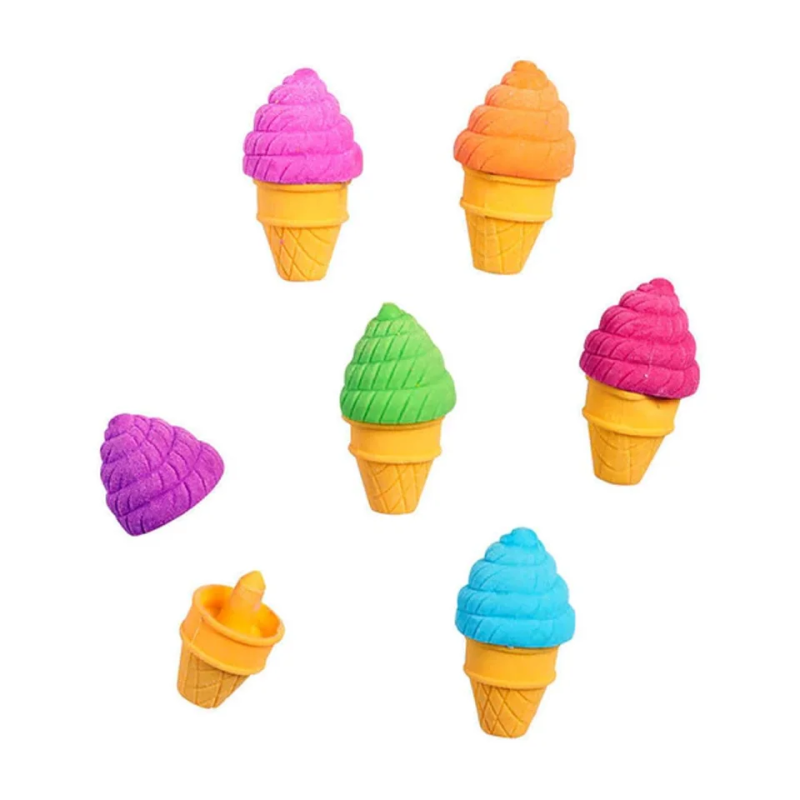 Pachnące Gumki do Mazania Lody 6 szt. - Ooly