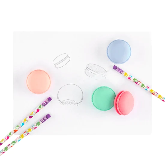 Pachnące Gumki do Mazania Makaroniki 5 szt. - Ooly