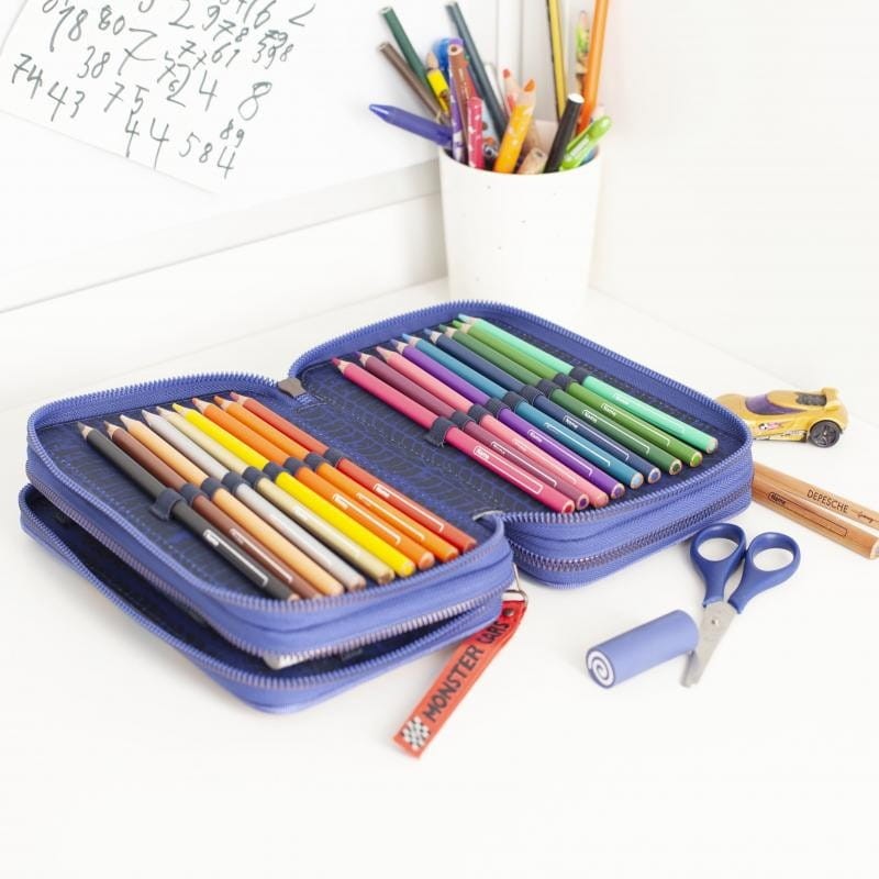 Świecący Piórnik LED z Wyposażeniem Monster Truck - Depesche