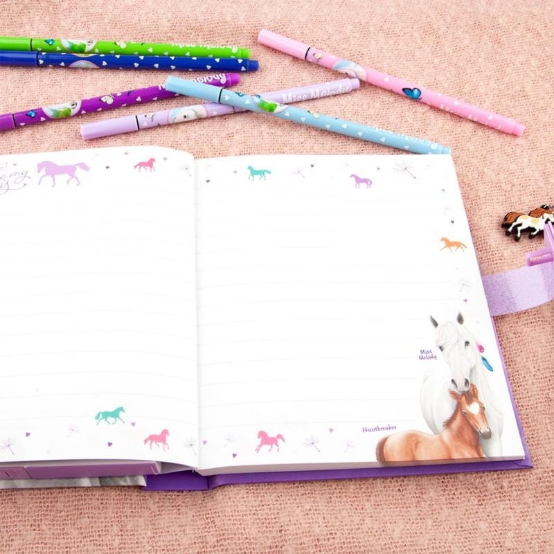 Grający Pamiętnik z Kodem Konie - Miss Melody