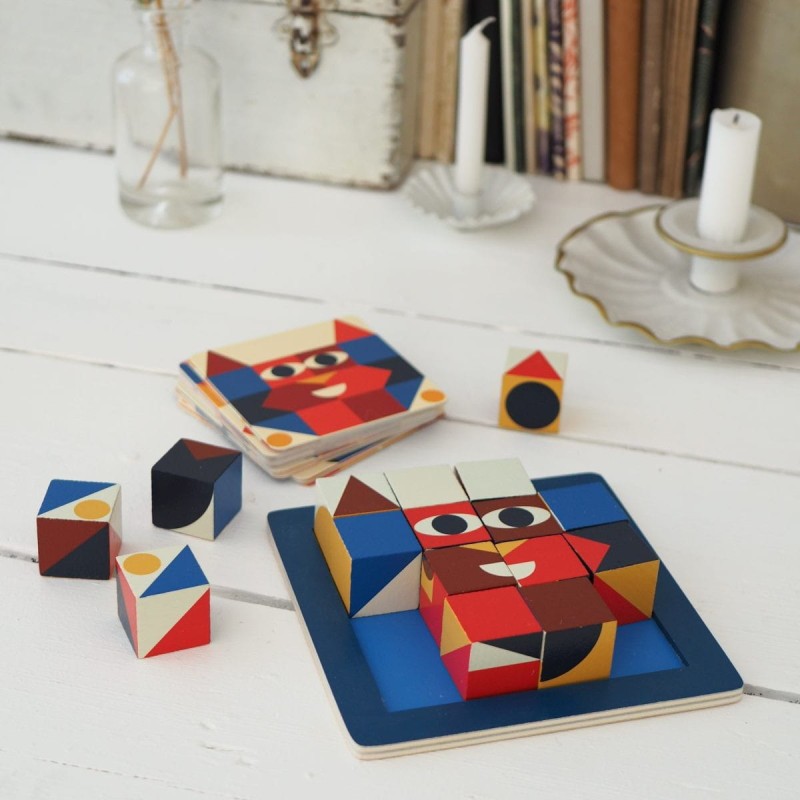 Gra Układanka Logiczna Cubologic 16 - Djeco