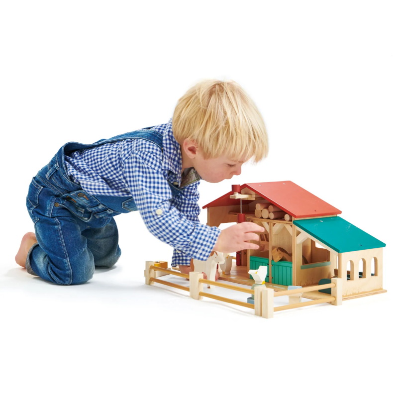 Farma ze Zwierzętami Obora - Tender Leaf Toys