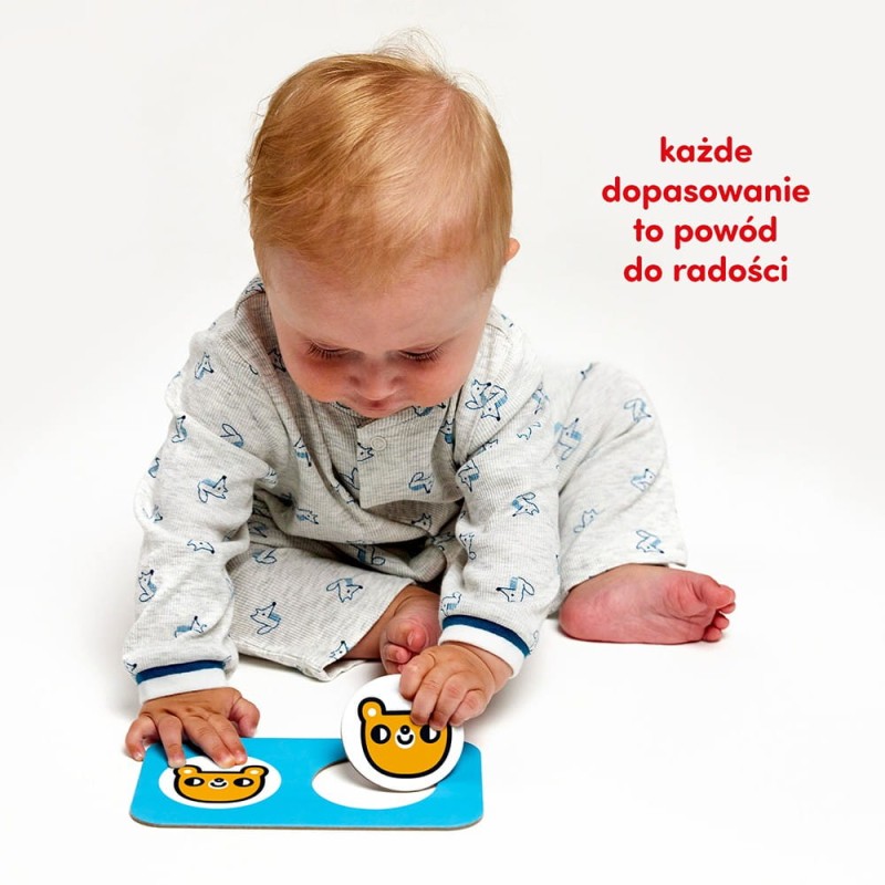 Puzzle Kontrastowe Do pary - CzuCzu