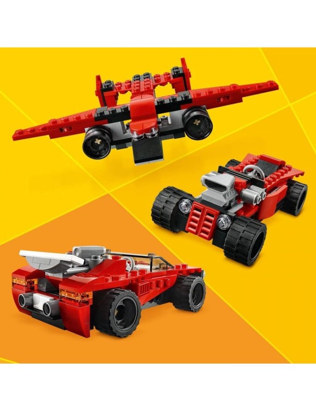 Klocki LEGO Creator 3 w 1 Samochód sportowy 31100