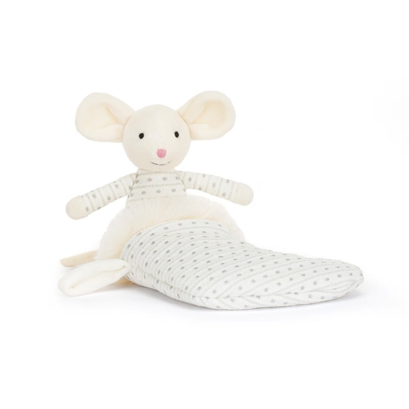 Myszka w Skarpecie Shimmer Stocking Mouse - Jellycat