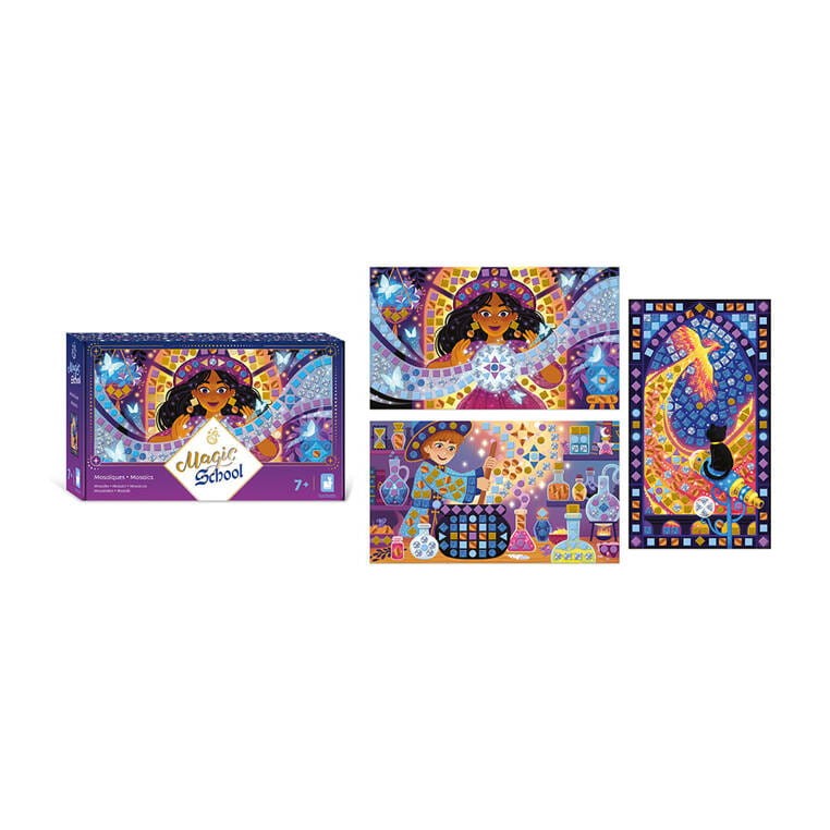 Mozaika Szkoła magii  zestaw kreatywny Janod