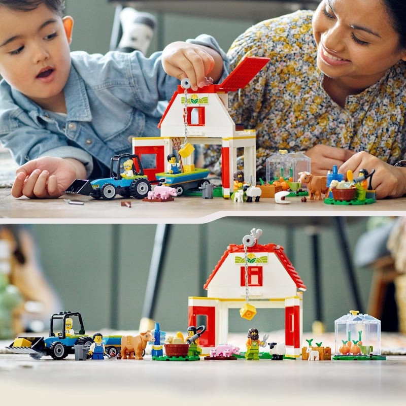 Zestaw LEGO Stodoła i zwierzęta gospodarskie 60346