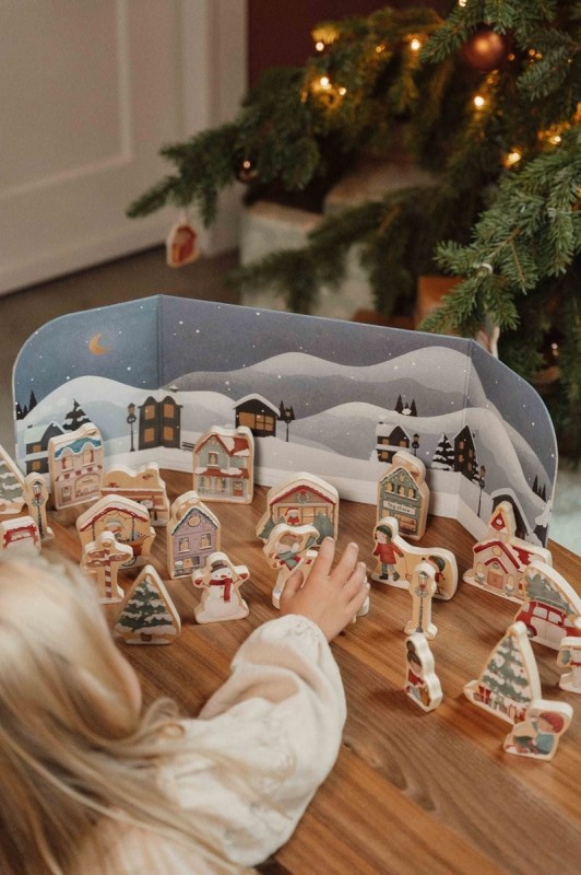 Kalendarz Adwentowy Bożonarodzeniowe Miasteczko - Little Dutch