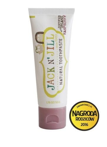 Naturalna Pasta do zębów malinowa - Jack N 'Jill