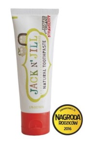 Naturalna Pasta do zębów truskawkowa - Jack N 'Jill