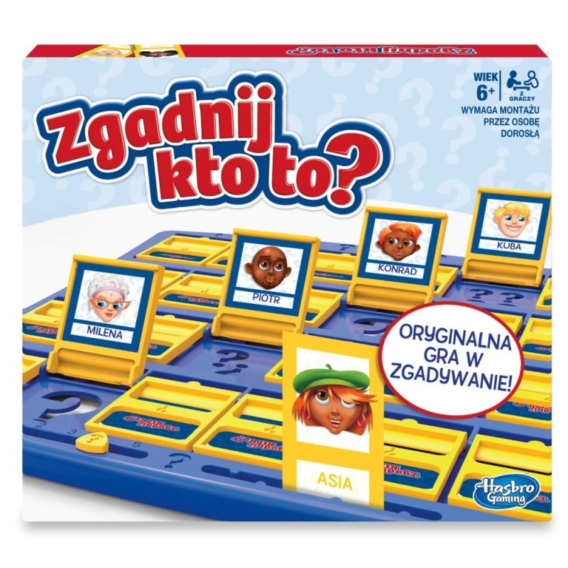 Zgadnij kto to? Gra w Zgadywanie - Hasbro