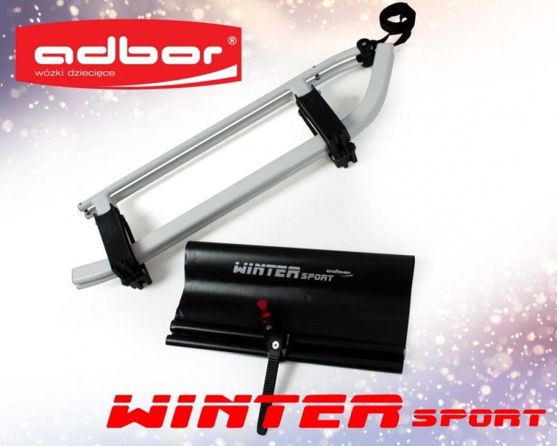 Składane Sanki WINTER SPORT białe - 3,8 kg