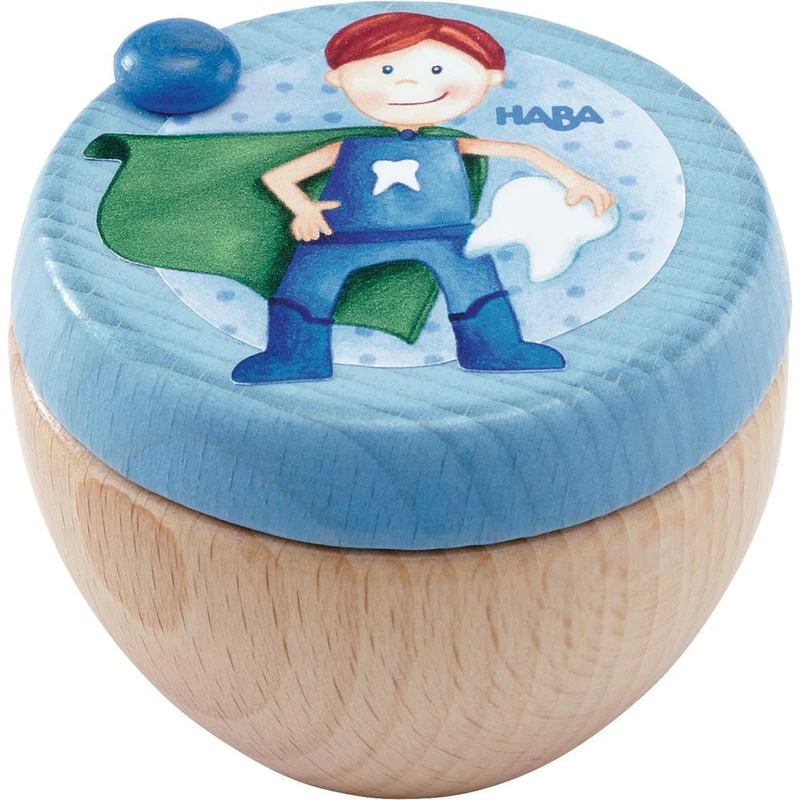 Pudełko na Zęby Mleczne Super Bohater - Haba