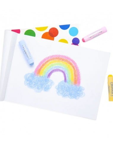 Pastelowe Farby w Kredce 6 szt Chunkies Paint Sticks - Ooly