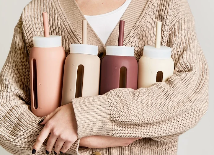 Silikonowe Słomki z Czyścikiem Muuki