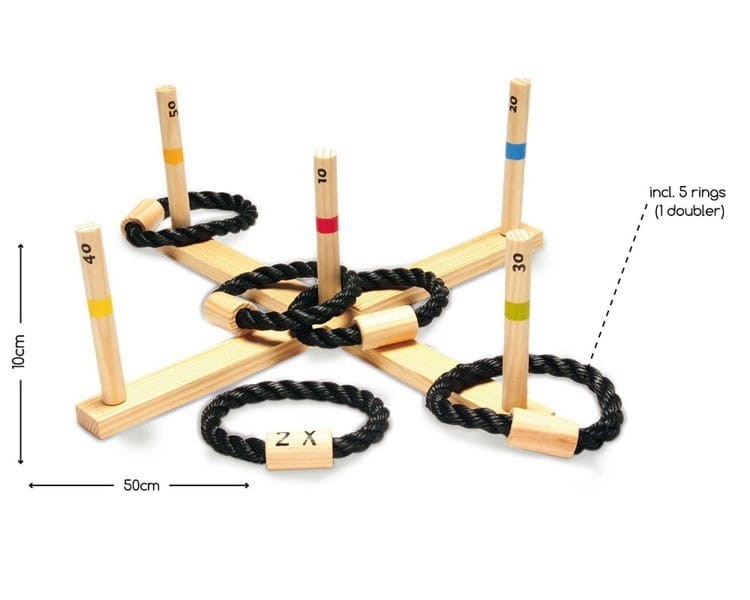 Gra rzucanie Obręczami Ring Toss - BS Toys