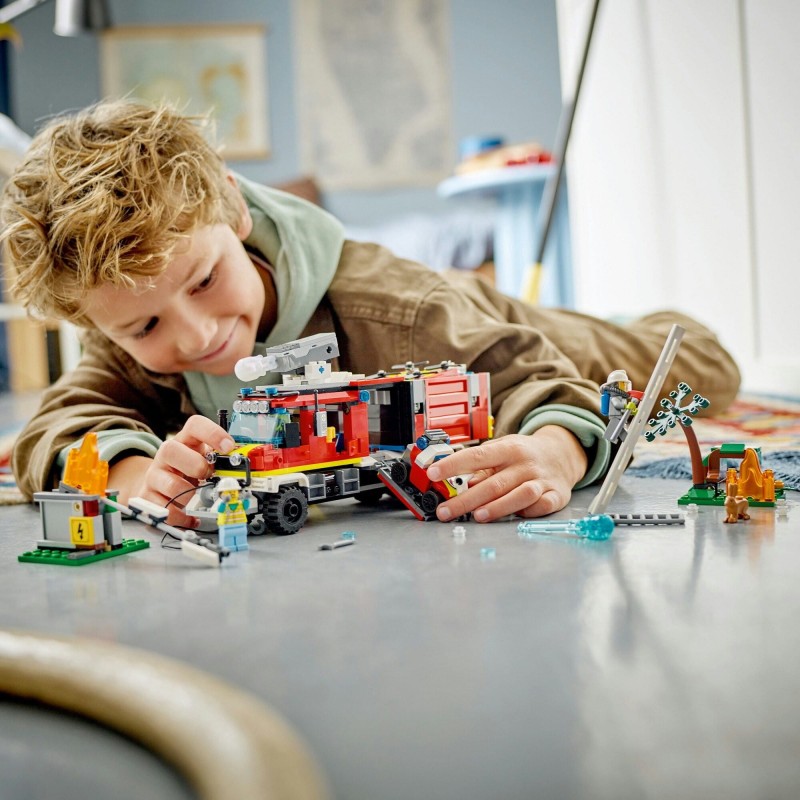 Terenowy Pojazd Straży Pożarnej Lego 60374