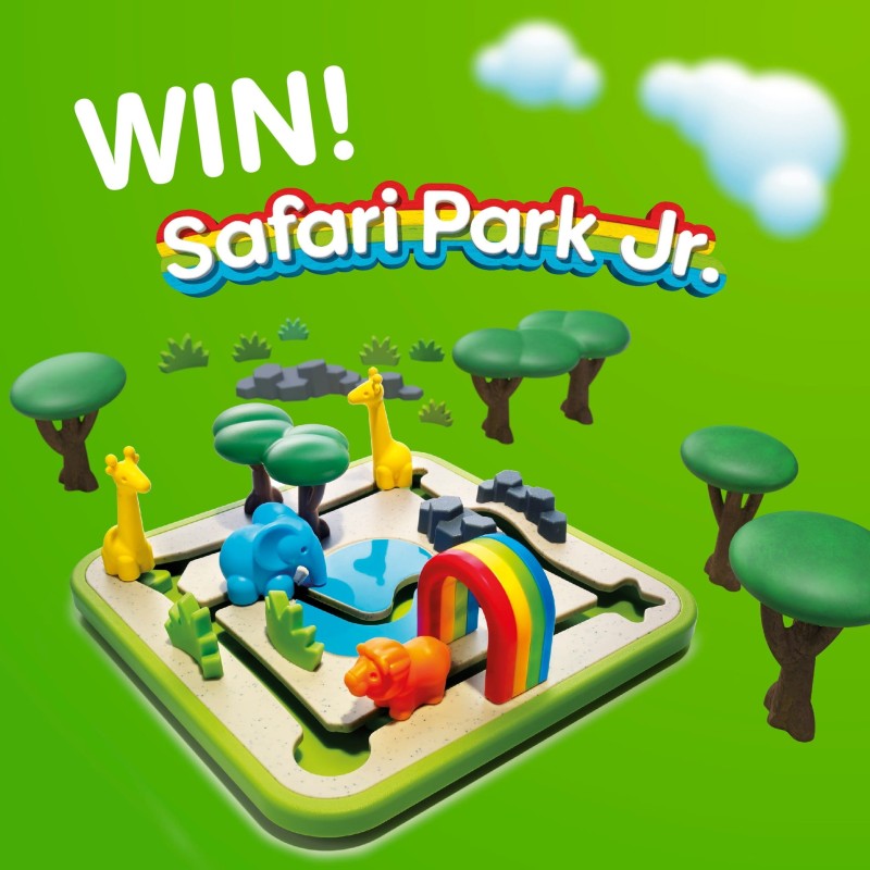 Smart Games Safari Park Jr Łamigłówka dla Dzieci