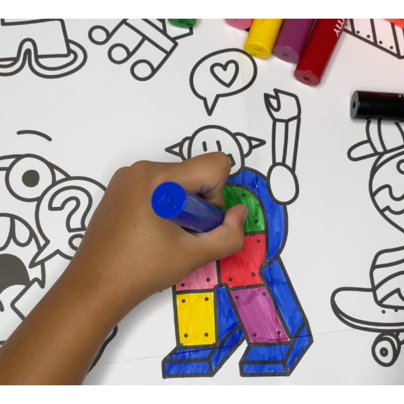 Pisaki Łatwo Zmywalne Jumbo – omy