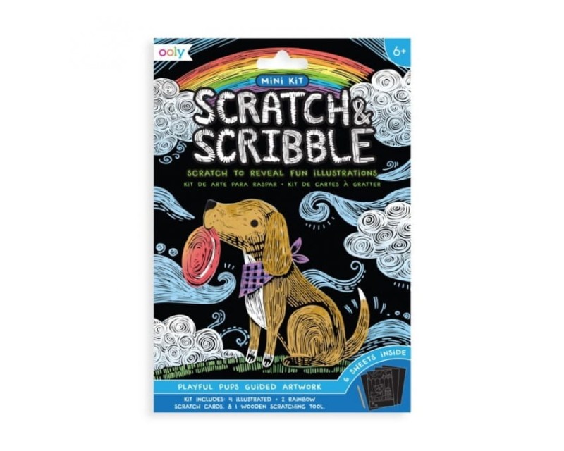 Zdrapywanka Pieski Scratch & Scribble - Ooly