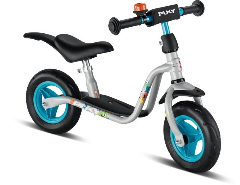 PUKY LR M Plus Rowerek Biegowy Dla Dziecka 2+ szary z błotnikiem