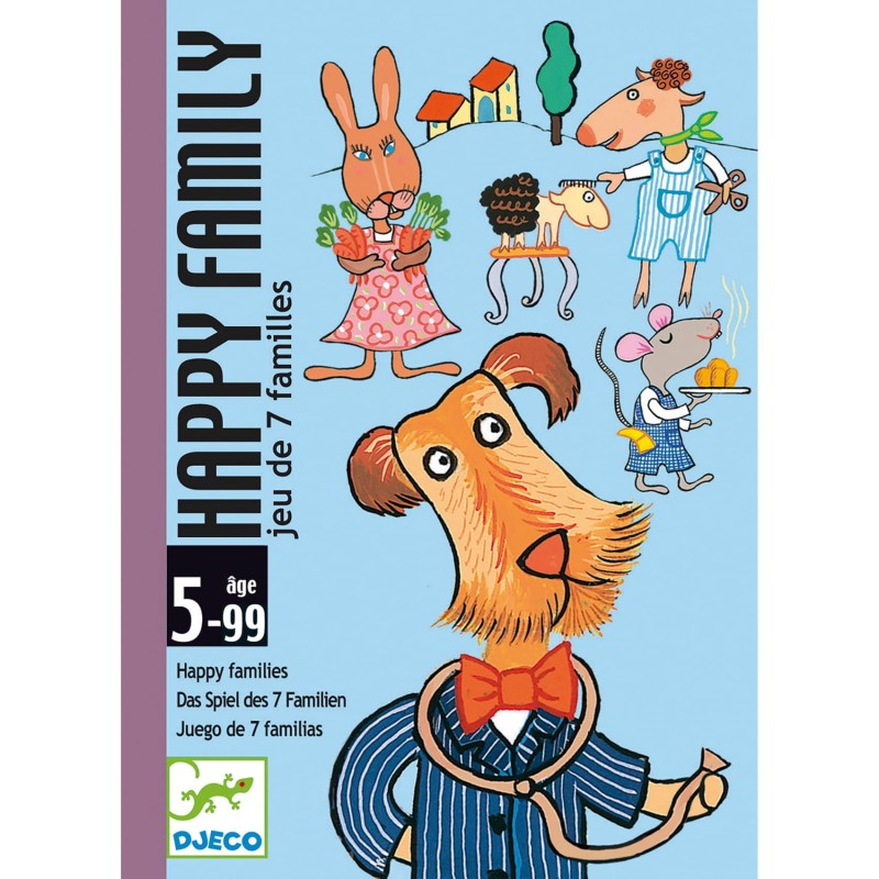 Gra karciana HAPPY FAMILY - Djeco