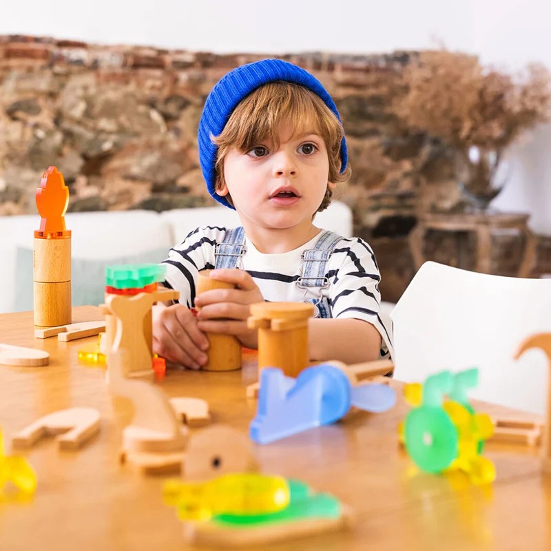 Klocki Magnetyczne Fauna Pustynia Lekkid