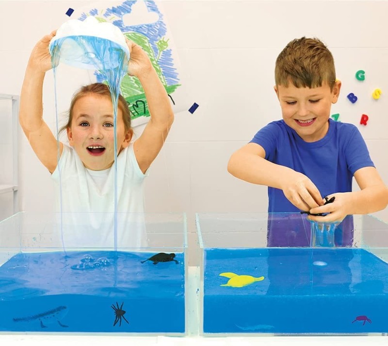 Gluty w Kąpieli Zestaw Slime Baff niebieski - Zimpli Kids