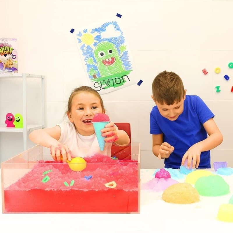 Zestaw Sensoryczny zmieniający wodę w lód i kisiel Glitter Gelli Baff - Zimpli Kids