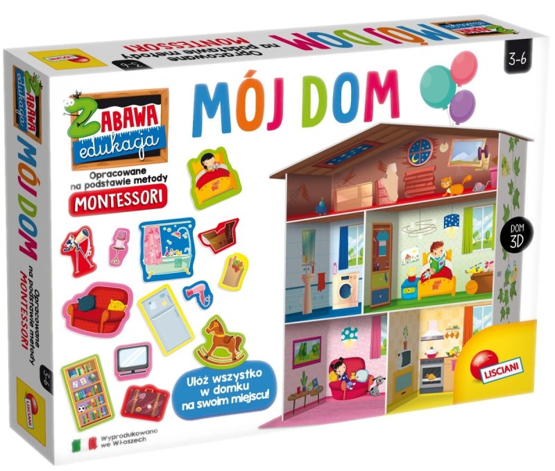 Montessori Zabawa i edukacja. Mój dom