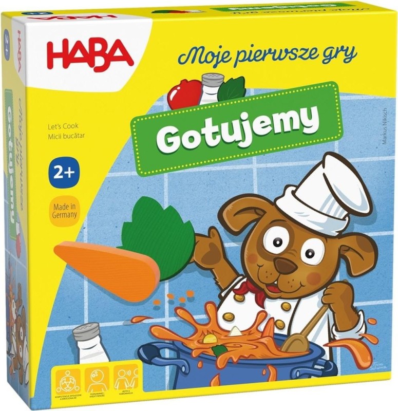 Gotujemy! Mały Kucharz Moja pierwsza Gra Polska - Haba