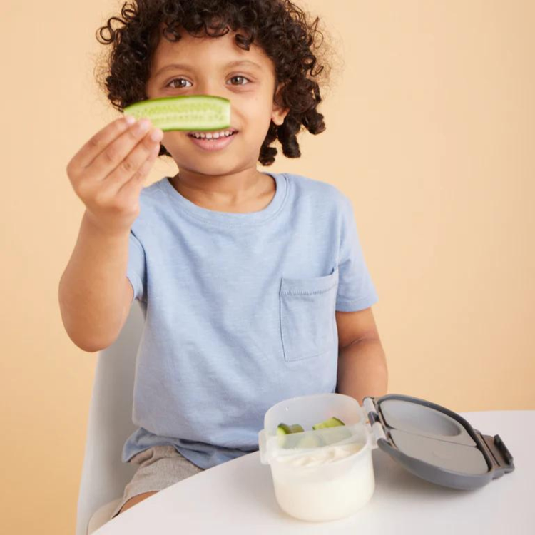 Pojemnik na przekąski, Śniadaniówka Snackbox Graphite - b.box
