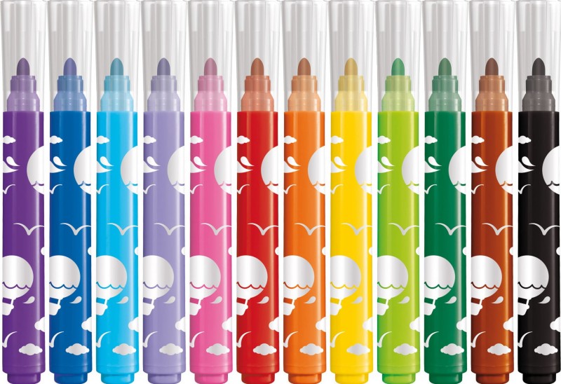 Pisaki dla Dzieci Zmywalne 12 szt. Jumbo – Maped