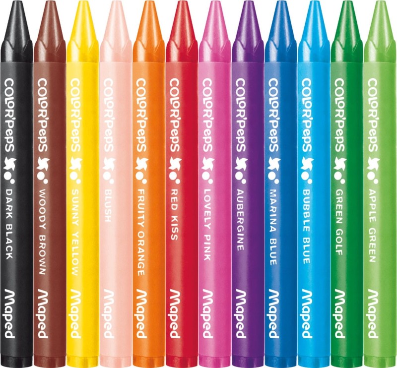 Kredki Świecowe 12 szt. – Maped