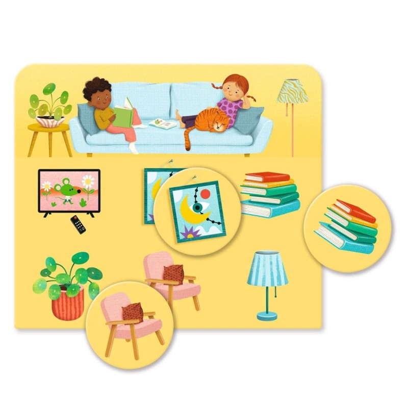 Gra edukacyjna loto Nasz Dom - Djeco