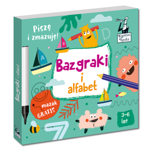 Bazgraki i alfabet. Zeszyt kreatywny. Kapitan Nauka