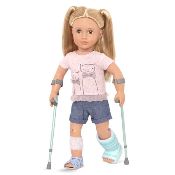Our Generation - Kule i Gips dla Lalki Zestaw Powrót do Zdrowia