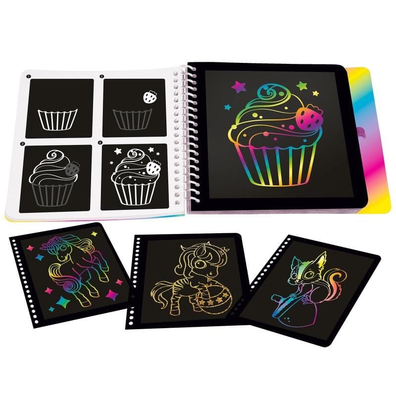 kolorowe Wydrapywanki Jednorożec Ylvi - Depesche