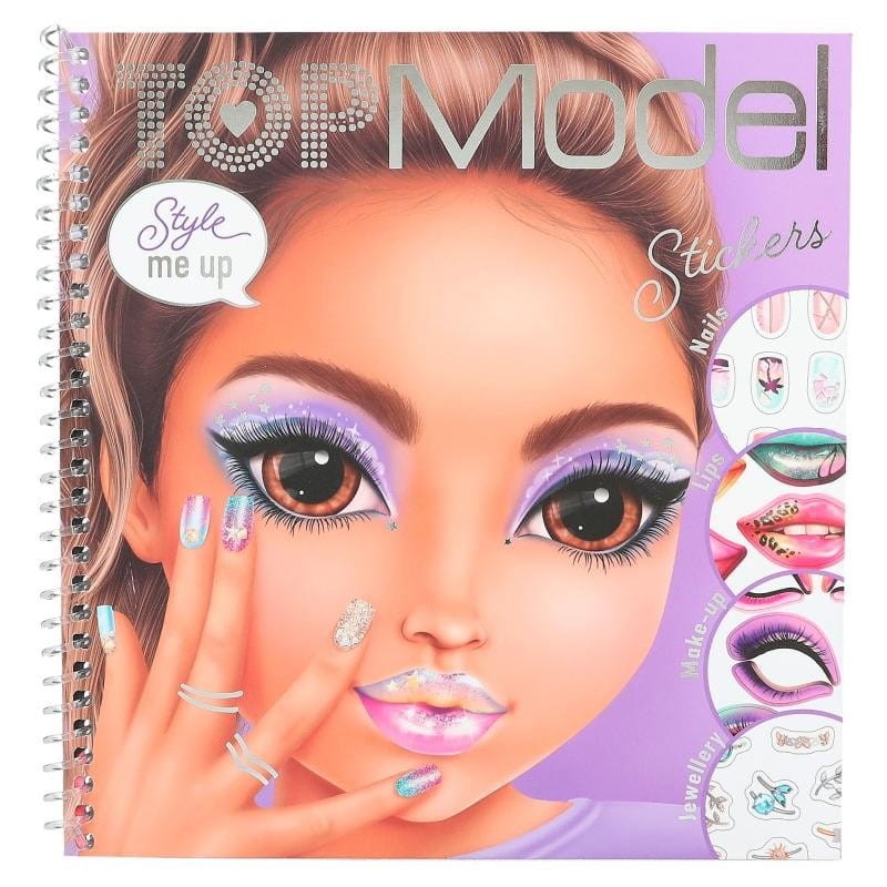 Kreatywny Zeszyt Ozdabianie Twarzy Face BEAUTY - TOPModel