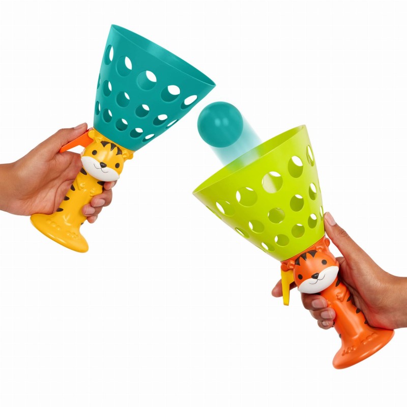 B.Toys Pop ‘n’ Launch Wyrzutnia-Łapacz Gra Zręcznościowa