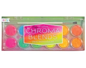 Farby akwarelowe neonowe Chroma Blends - Ooly