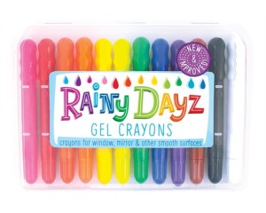 Kredki żelowe do malowanie na szkle na deszczowe dni Rainy Dayz - Ooly