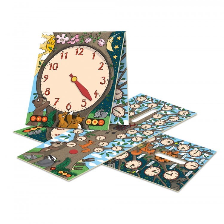 Znam godziny. Interaktywny Mówiący Zegar - Czytaj z Albikiem