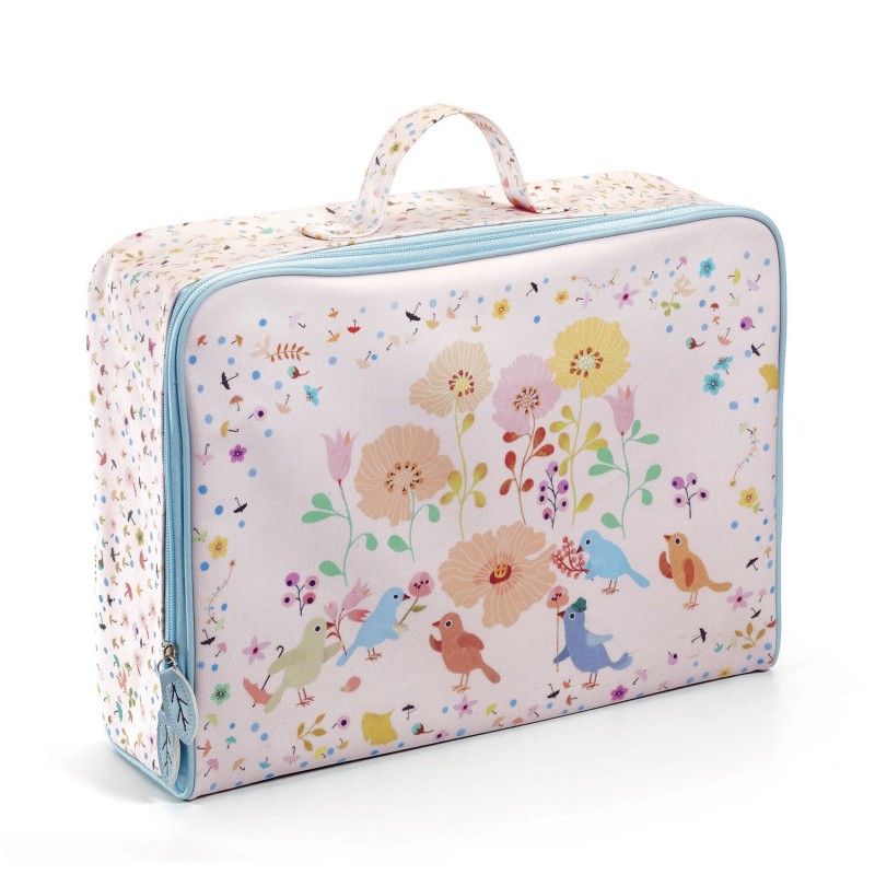 Walizka dla Dziewczynki Kwiatki - Djeco