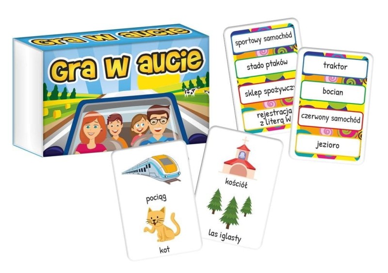 Gra w Aucie - zabawa obserwacyjna w podróży